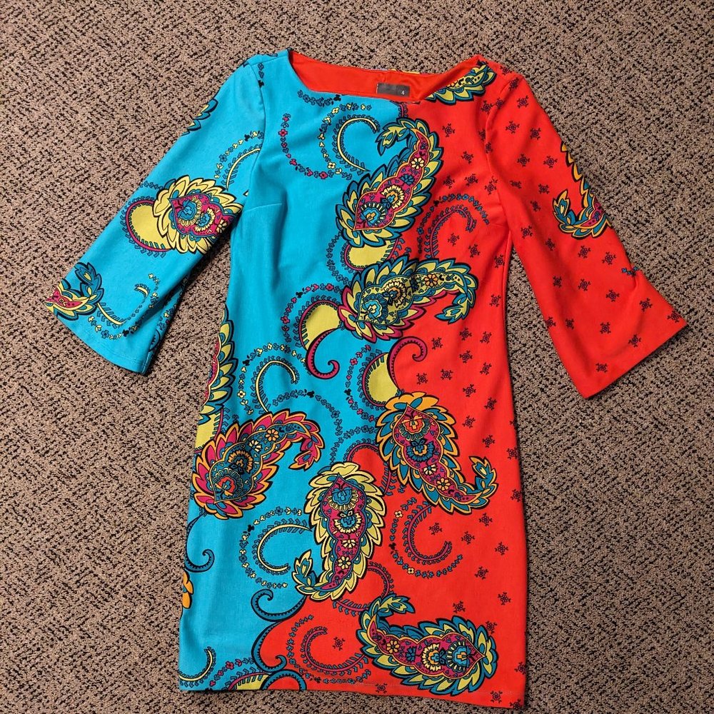 Muse Paisley Shift Dress